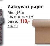 Zakrývací papír