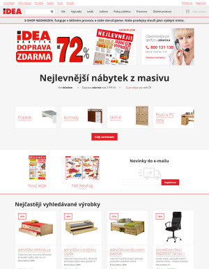 akční leták IDEA nábytek 30.3.2021-5.4.2021