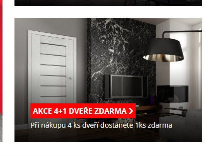 Akce 4+1 dveře zdarma