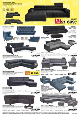 akční leták Sconto nábytek 26.3.2021-24.4.2021