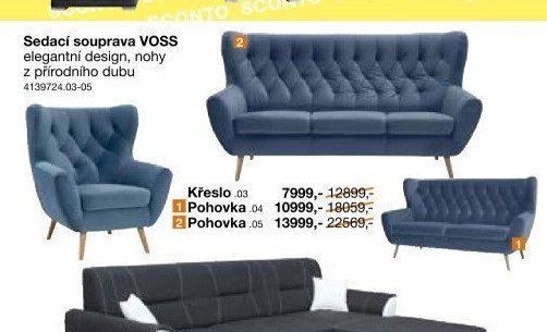 Sedací souprava VOSS