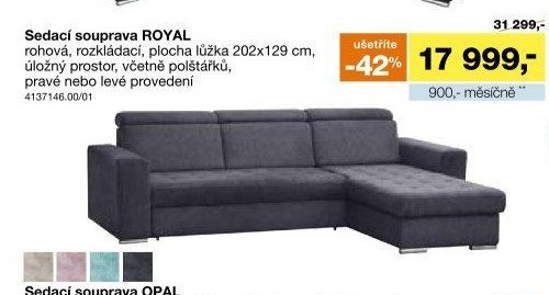 Sedací souprava ROYAL