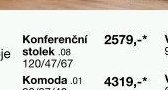 Konferenční stolek ENIS