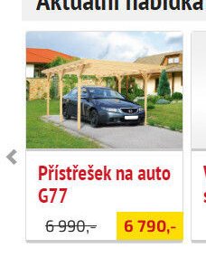 Přístřešek na auto G77