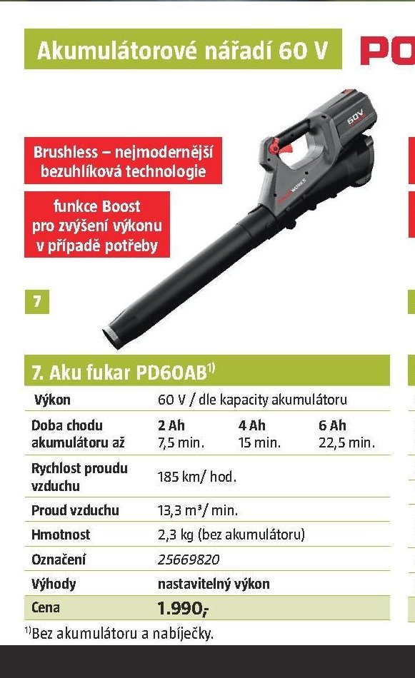 Aku fukar PD60AB