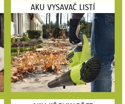 AKU VYSAVAČ LISTÍ