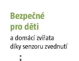 Bezpečné pro děti a domácí zvířata