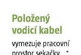 Položený vodicí kabel