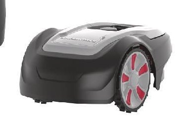 Robotická sekačka POWERWORKS pohled z boku