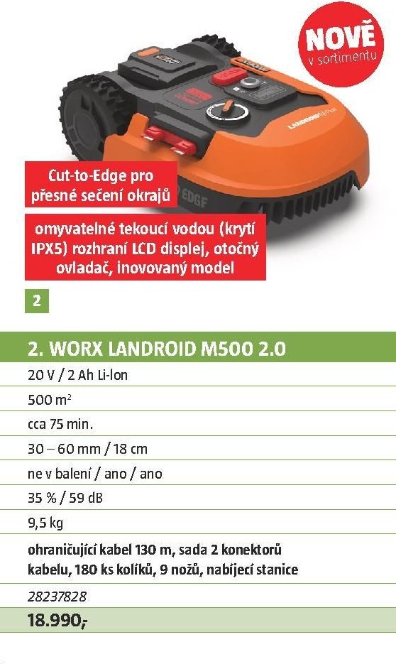 WORX LANDROID M500 2.0