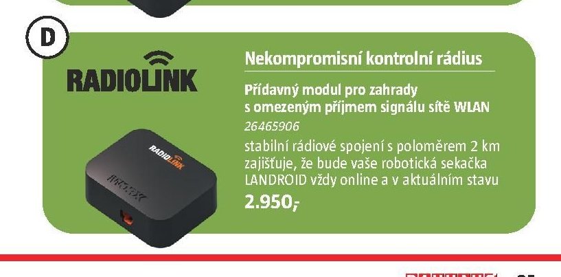 Nekompromisní kontrolní rádius