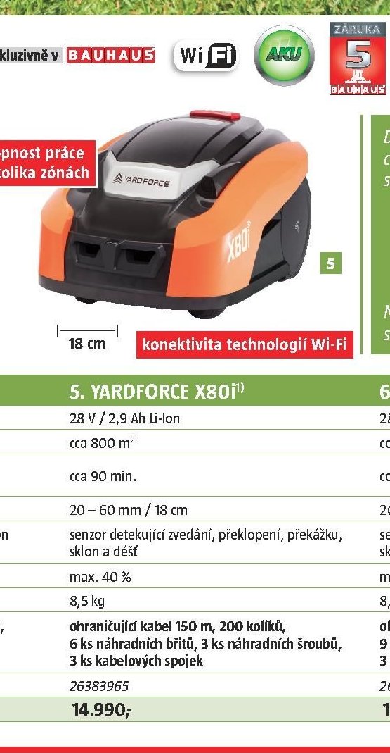 YARDFORCE X80i