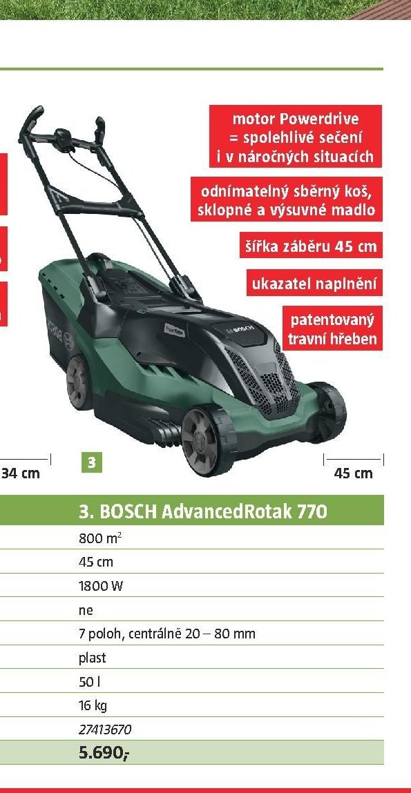 BOSCH AdvancedRotak 770