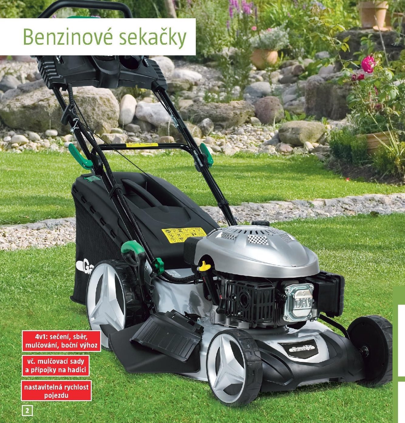 Benzínová sekačka