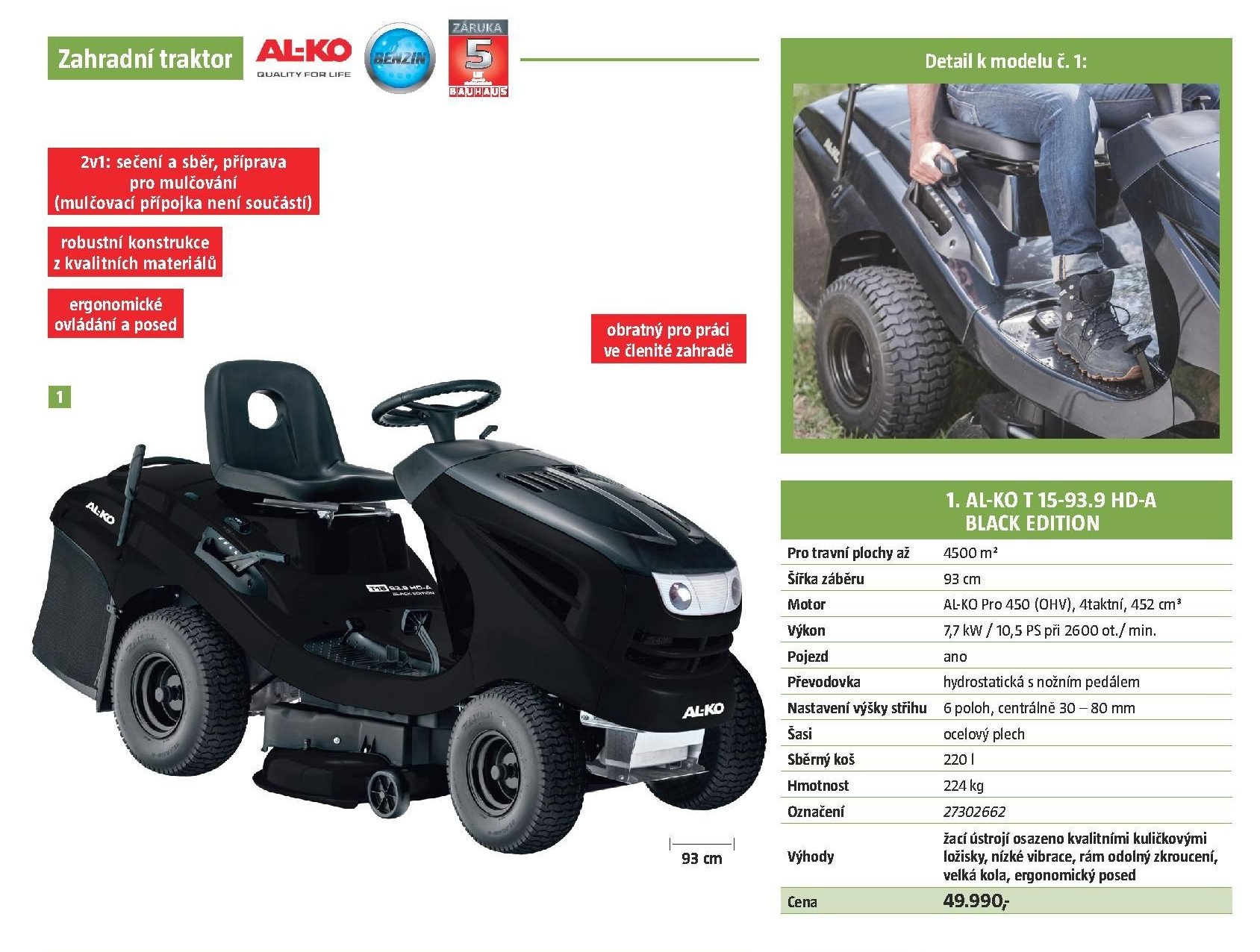 AL-KO T 15-93.9 HD-A BLACK EDITION