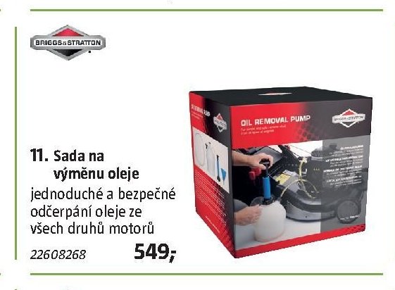 Sada na výměnu oleje