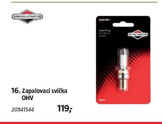 Zapalovací svíčka OHV