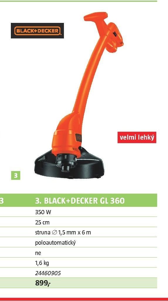 BLACK+DECKER GL 360