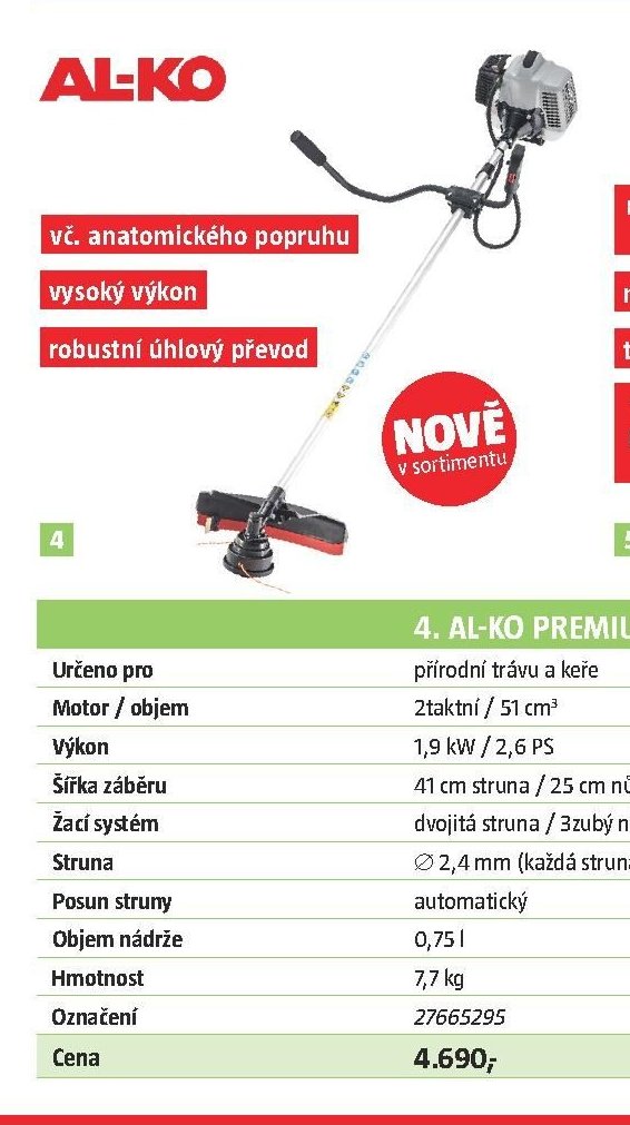 AL-KO PREMIUM BC 500 B
