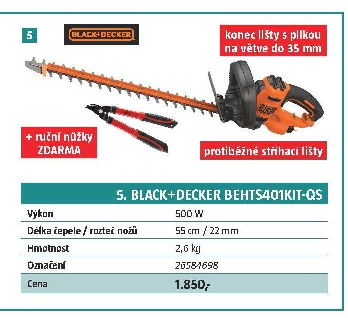 BLACK+DECKER BEHTS401KIT-QS