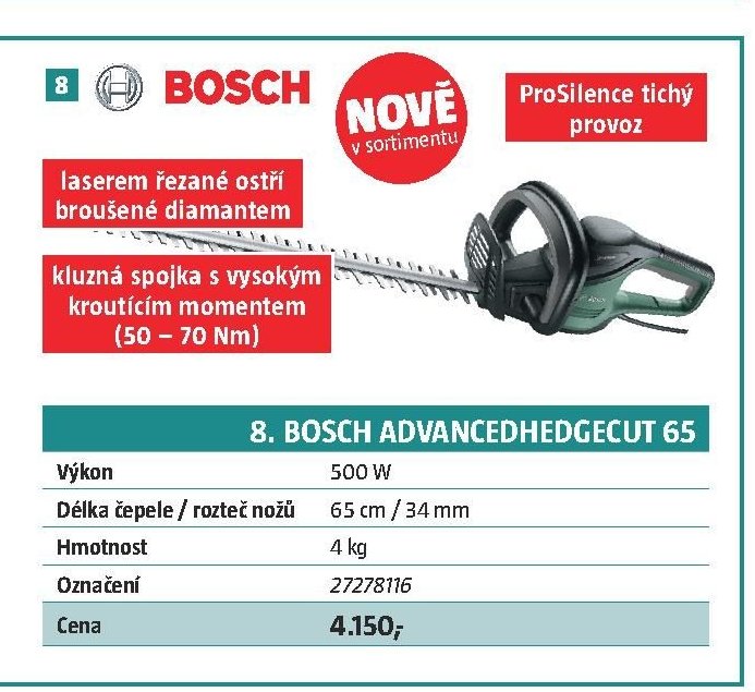 BOSCH ADVANCEDHEDGECUT 65