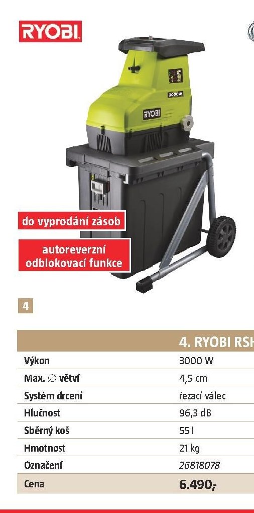 RYOBI RSH3045U