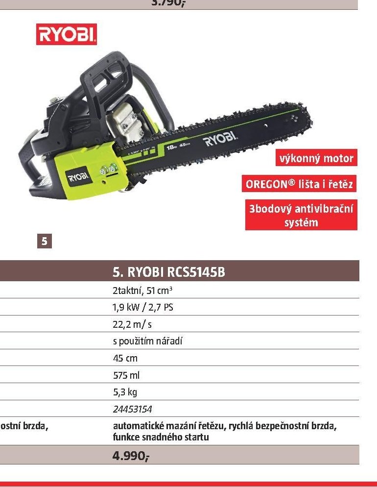 RYOBI RCS5145B