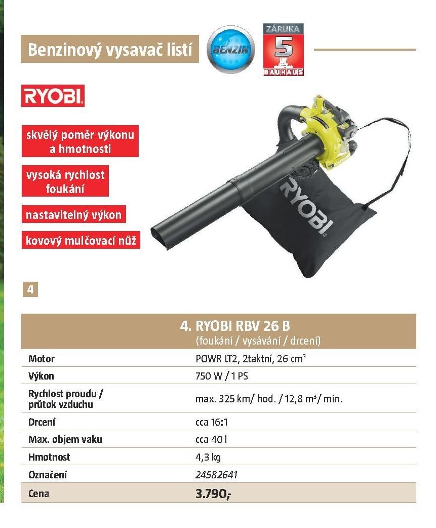 RYOBI RBV 26 B