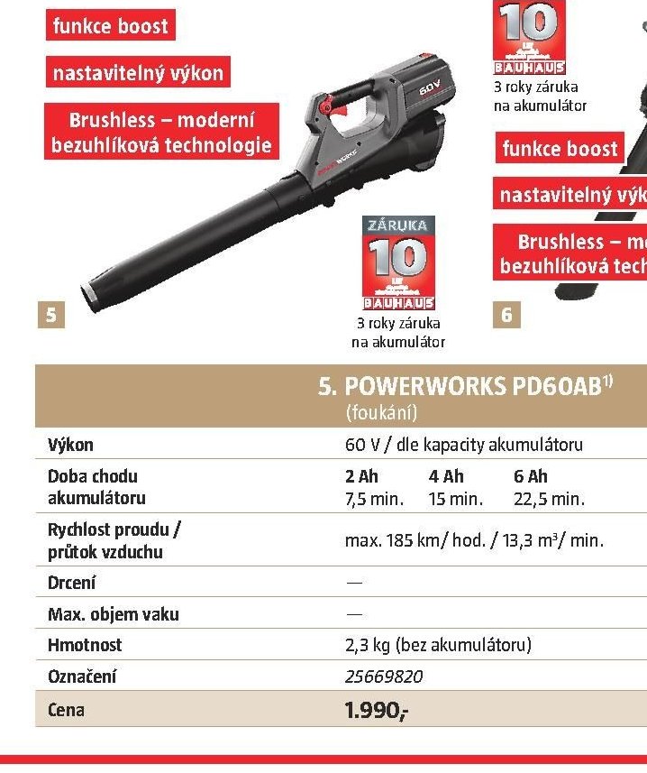 POWERWORKS PD60AB