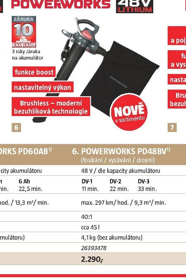POWERWORKS PD48BV