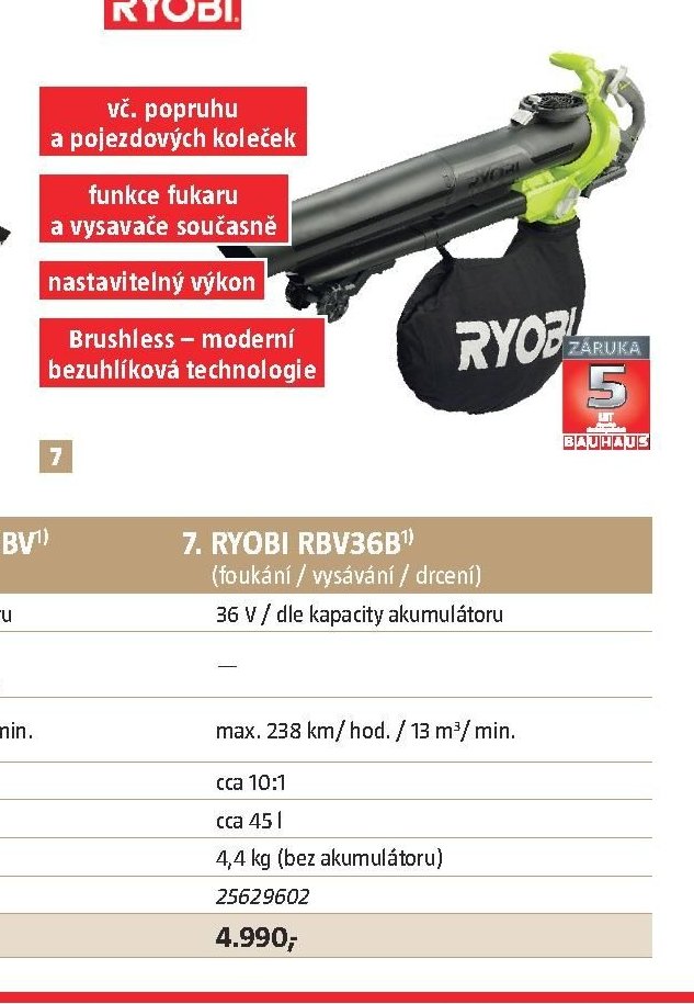 RYOBI RBV36B