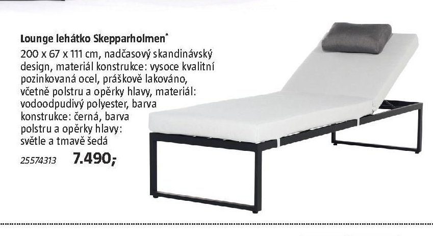 Lounge lehátko Skepparholmen
