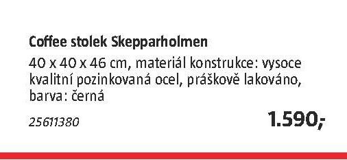 Coffee stolek Skepparholmen