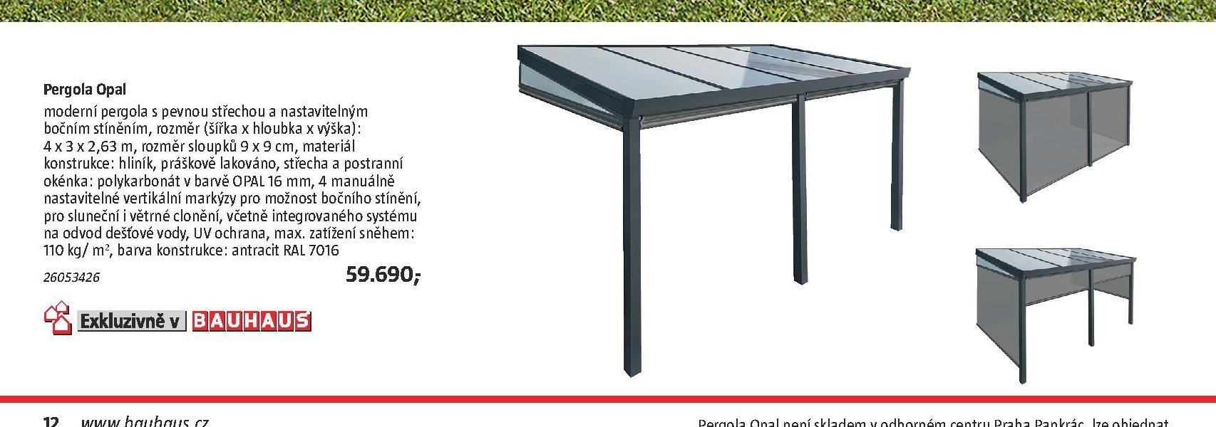 Pergola Opal
