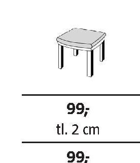 Sedák, tloušťka 5 cm