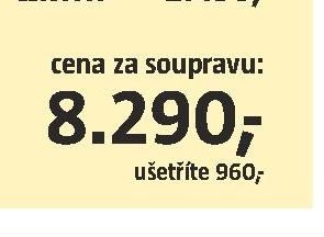 Souprava nábytku Diana (cena za soupravu)