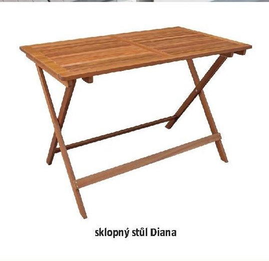 sklopný stůl Diana