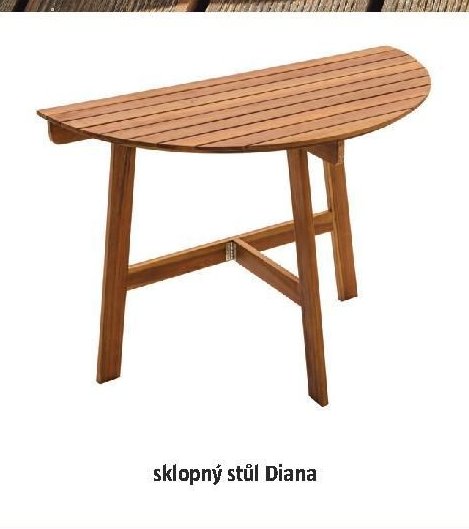 sklopný stůl Diana