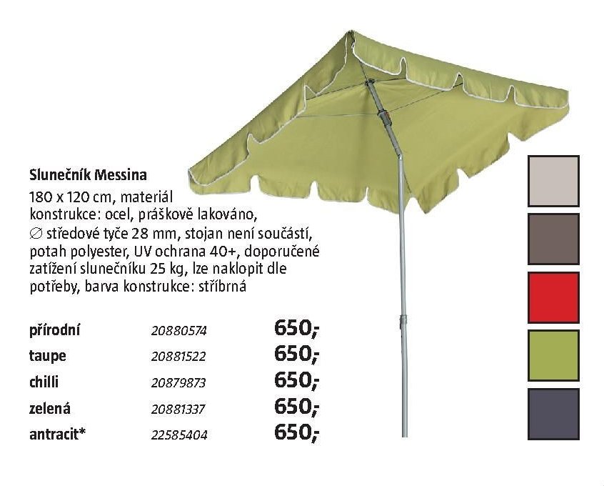 Slunečník Messina