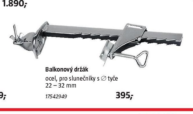 Balkonový držák