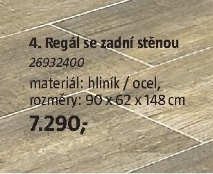 Regál se zadní stěnou 26932400