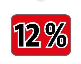 Garance nejnižší ceny 12 %