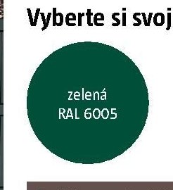 zelená RAL 6005
