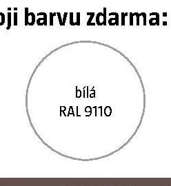 bílá RAL 9110
