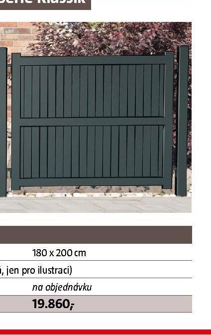Plotový panel SC09 180 x 200 cm