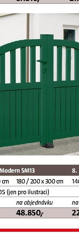 Brána Semi Modern SM13
