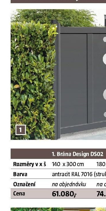 Brána Design DS02
