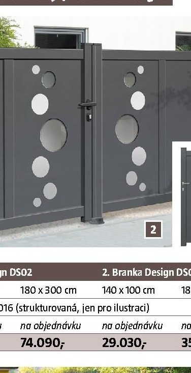 Brána Design DS02