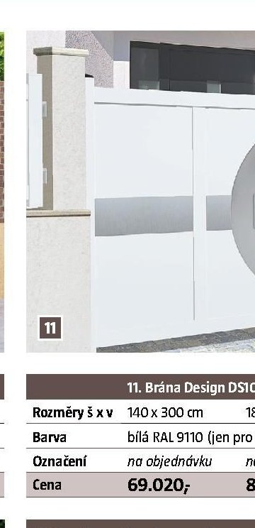 Brána Design DS10