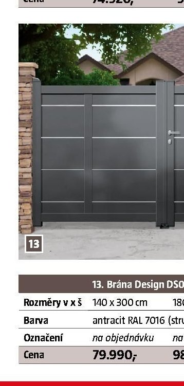 Brána Design DS05